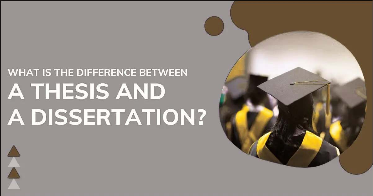 Thesis vs Dissertation Thesis vs Dissertation